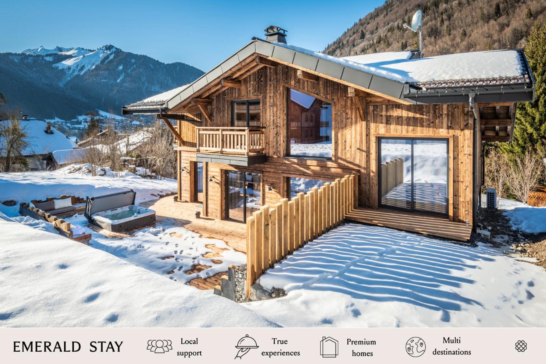 Chalet Azobe Morzine - By Emerald Stay Montriond Eksteriør bilde